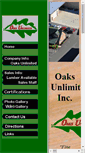 Mobile Screenshot of oaksunlimited.com