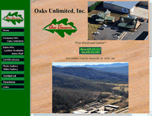 Tablet Screenshot of oaksunlimited.com